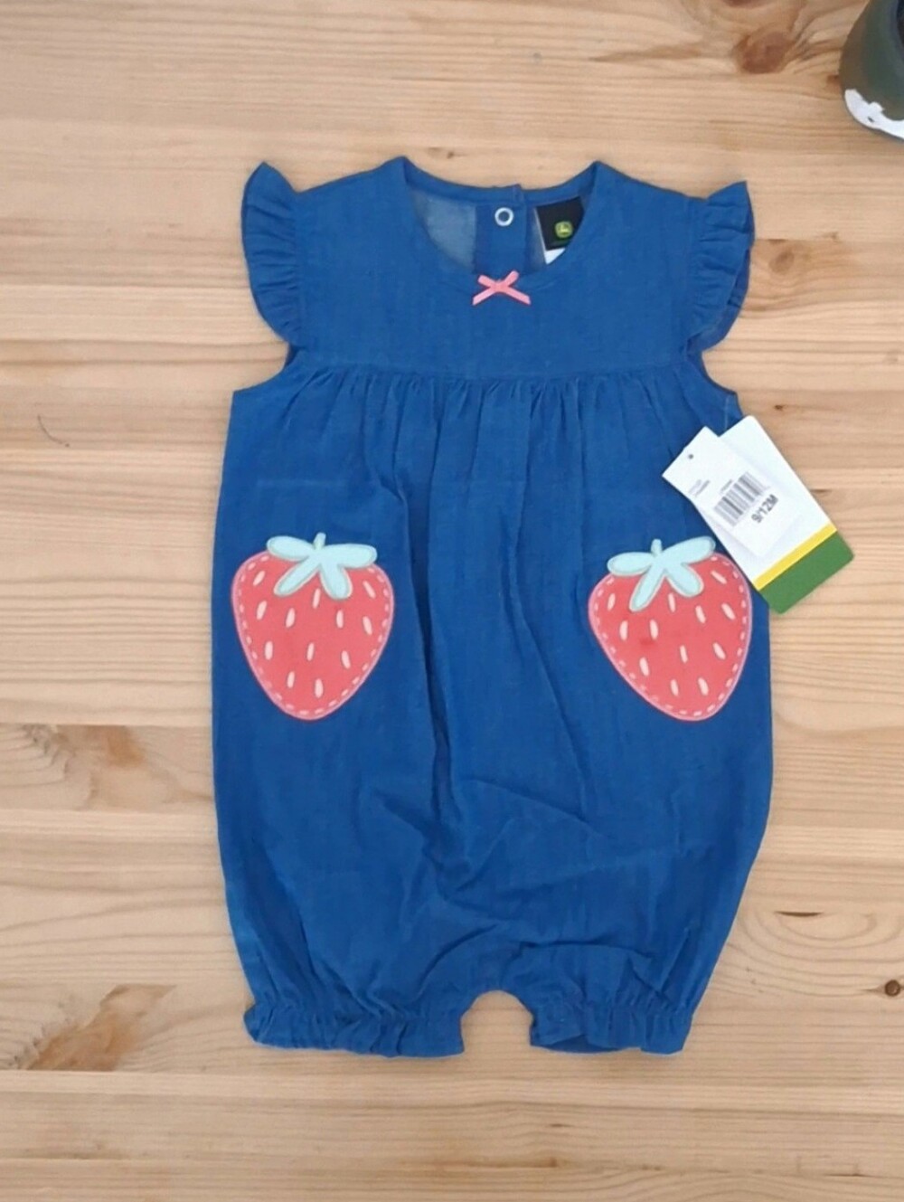 John Deere Romper🍓💙